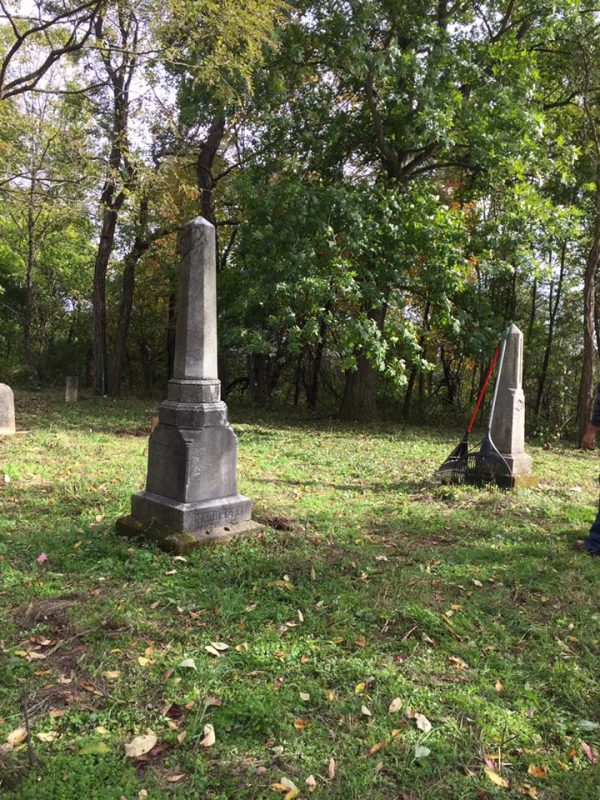 Hardesty Cemetery Cleanup Malvern Historical Society, Inc.